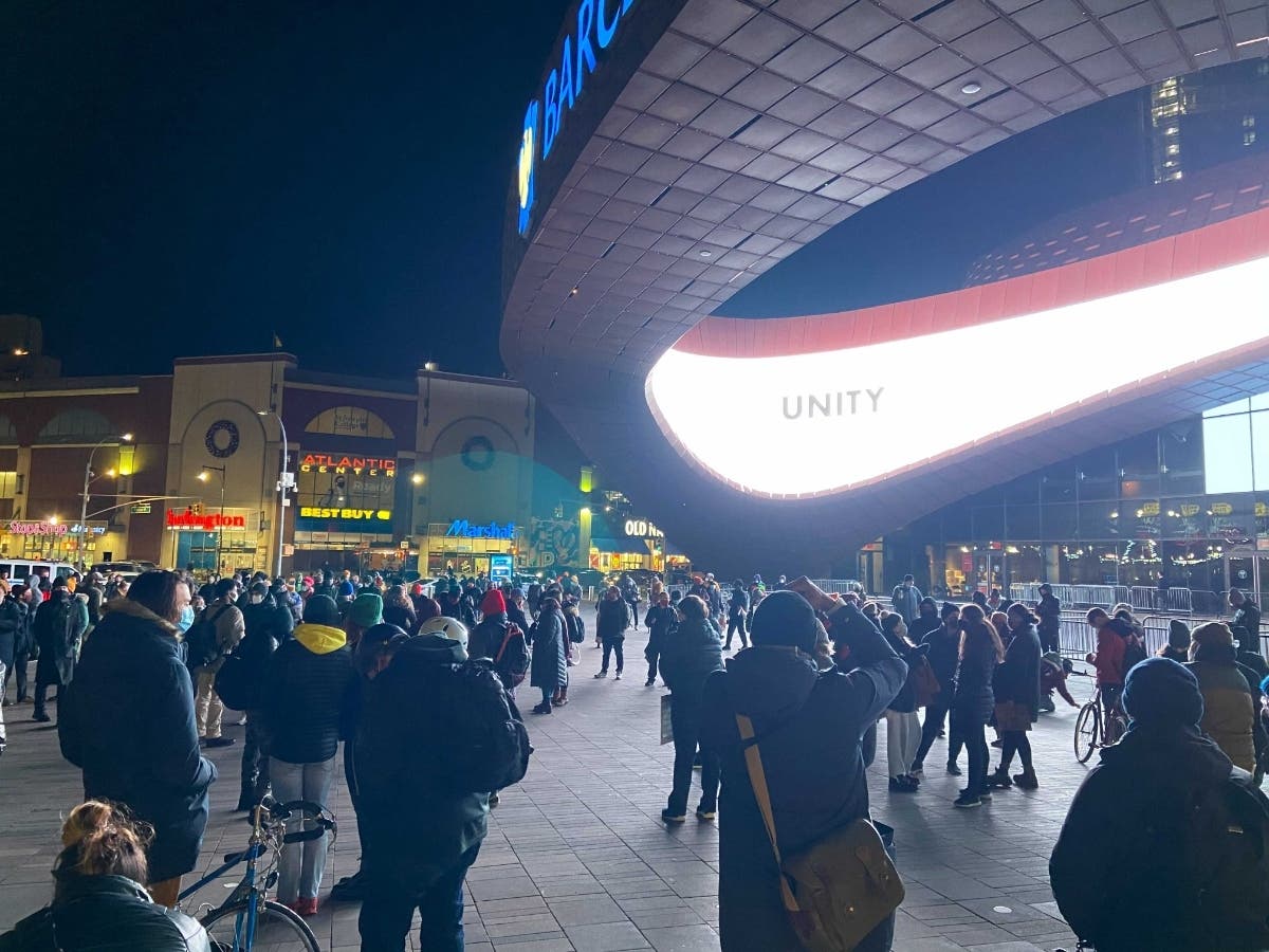 Protesters marched in Brooklyn to call for the president's impeachment after the unprecedented mob attack on the U.S. Capitol.