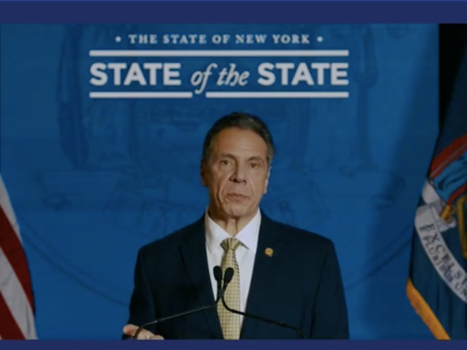 The governor announced plans for the offshore South Brooklyn Marine Terminal facility, which local pols had been pushing for, on Wednesday.