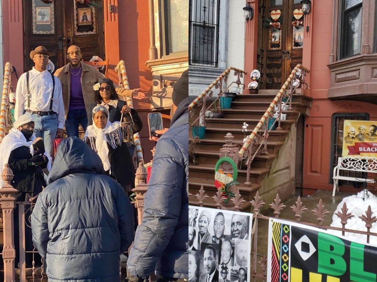 Bed Stuy Family Turns Stoop To Classroom With Black History Skits Bed bed-stuy-family-turns-stoop-to-classroom-with-black-history-skits-bed