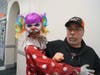 You can always expect to run into creepy characters like these two at an I Heart Horror event.