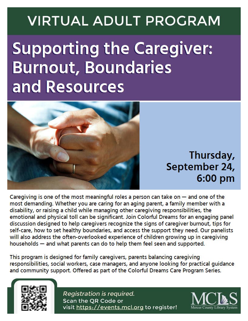 Supporting the Caregiver: Burnout, Boundaries and Resources [Online]