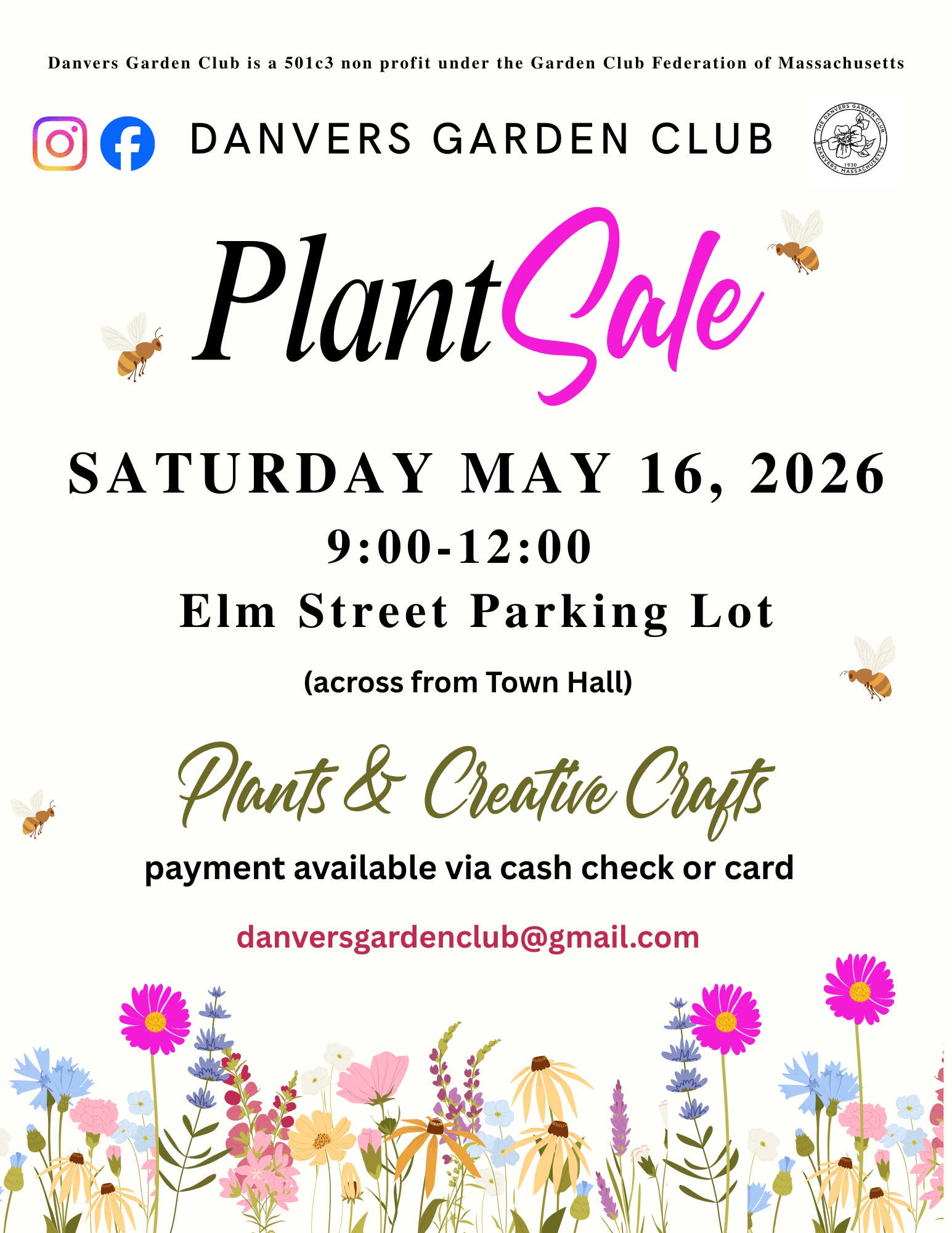Danvers Garden Club Plant Sale
