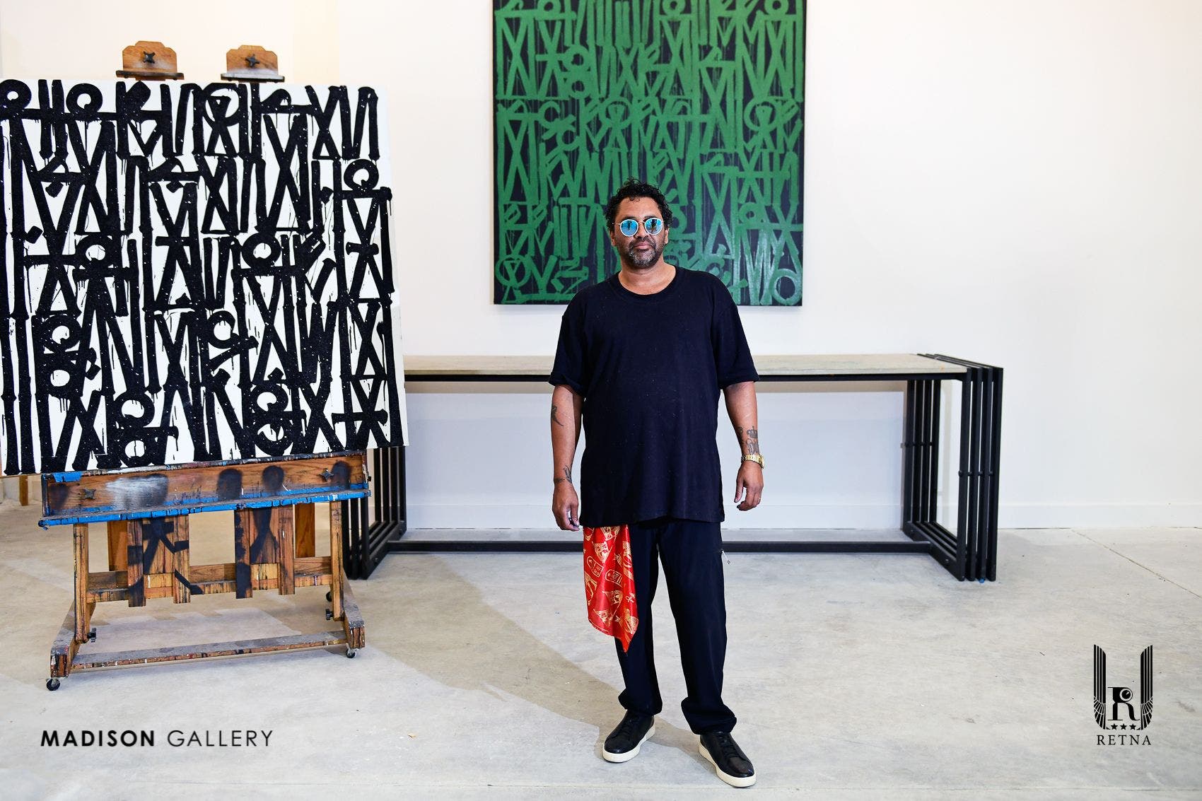 RETNA Unveils "LOVE LETTER | CARTA DE AMOR" at Madison Gallery