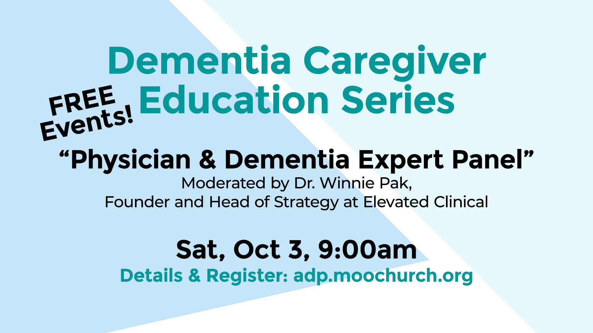 Dementia Caregiver Education Series: Physician & Dementia Expert Panel