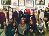 Back row: Kelly McCarthy, Charles Novak, William Zurella, Angelina Quiles, Julieanne Shannon, Kathleen Jacobson, Grace Peart and Courteney Hoover. Front row: Chloe Sader, Caitlin Salhany, Mackenzie Hill, Mary McDermott and Ciara Black