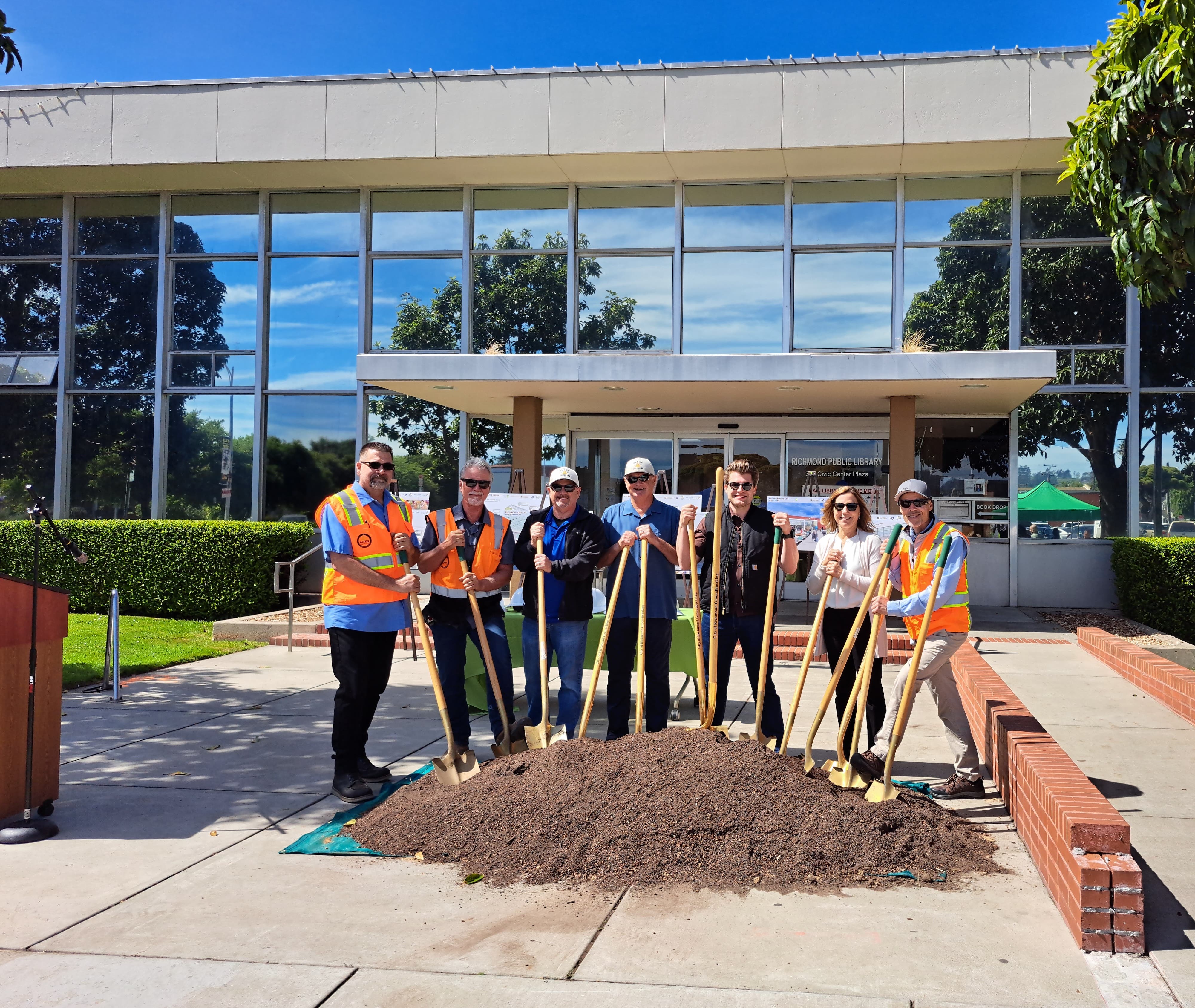 Alten Construction breaks ground on Richmond Main Library