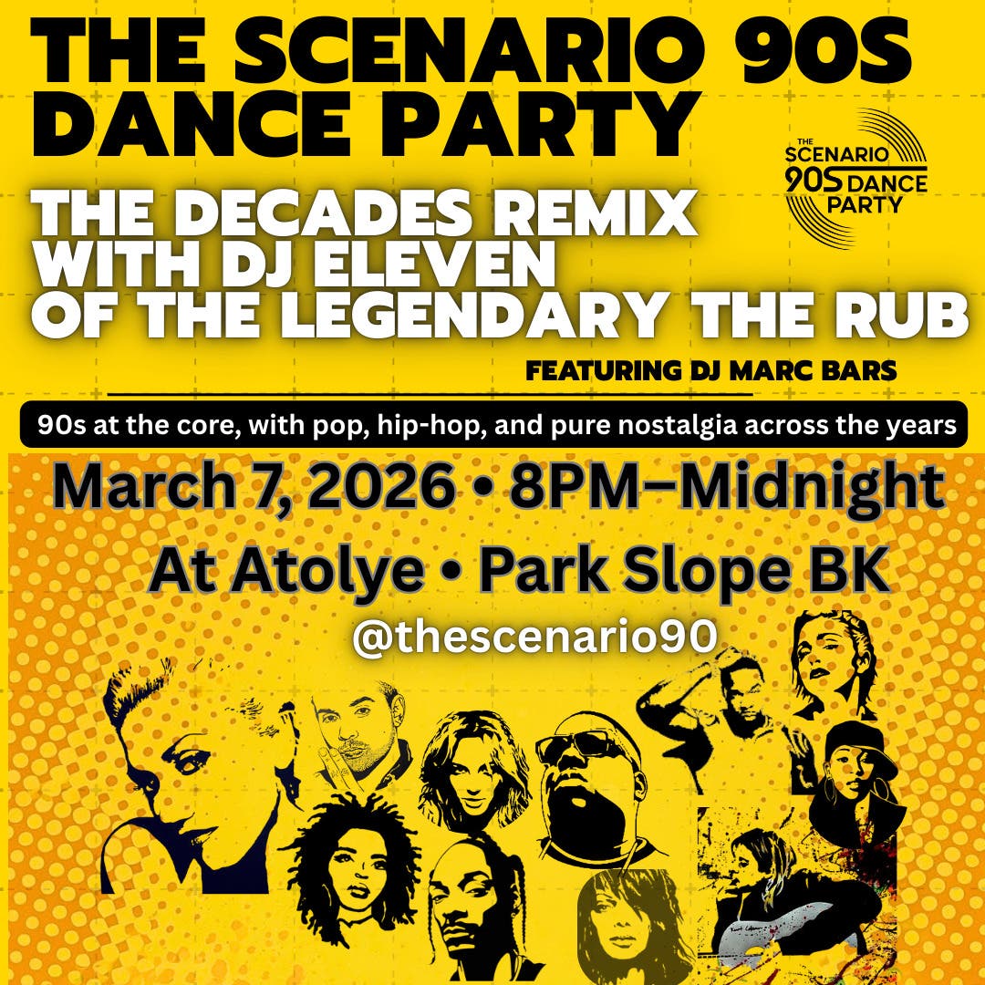 The Scenario 90s Dance Party. The Decades Remix!