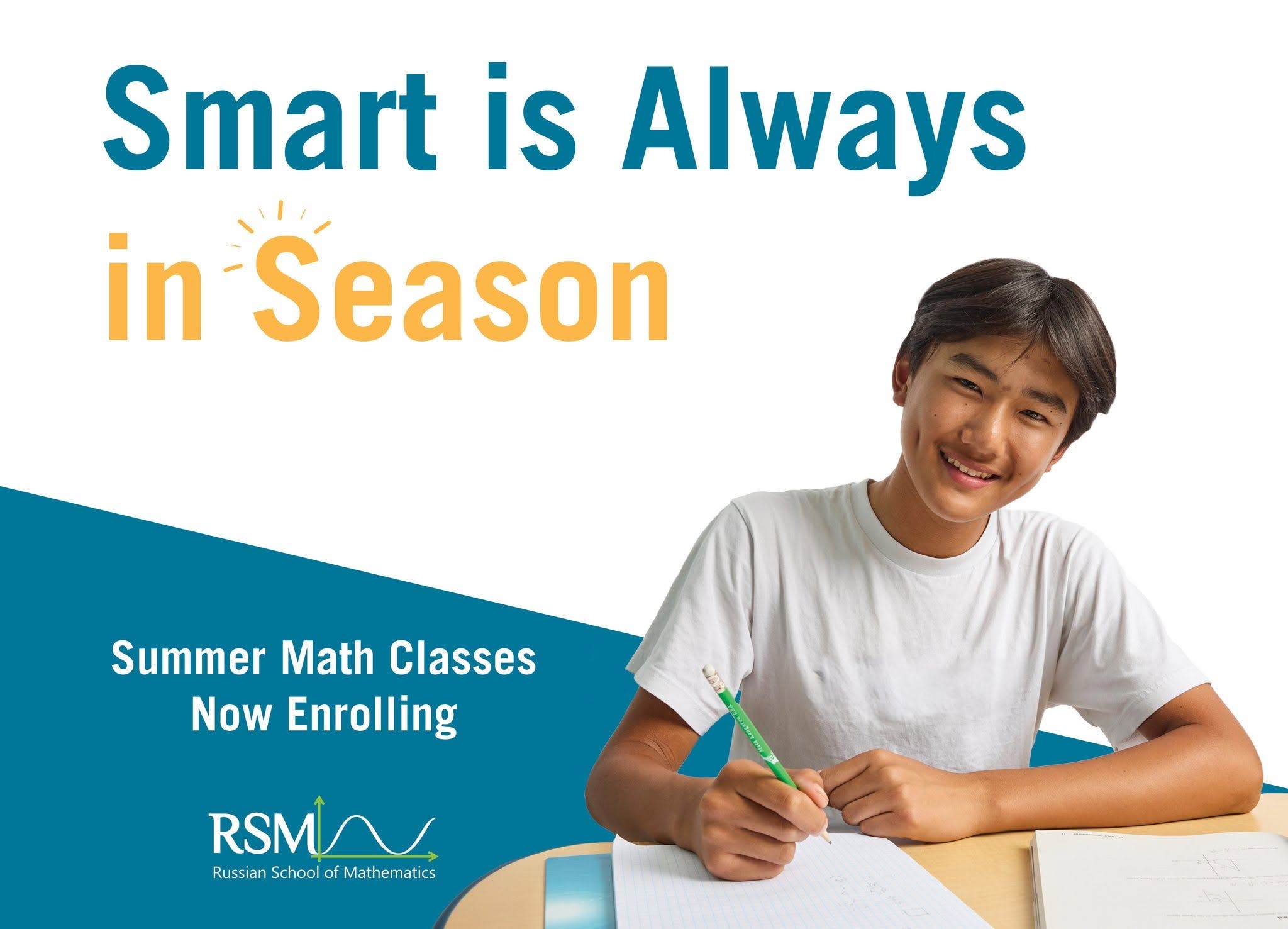 RSM Summer Math Classes Now Enrolling