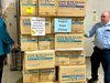 Local Church of Jesus Christ of Latter-day Saints sends medical supplies to Children's Hospital.