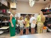 Youth volunteering at the Women's Day of Service 2023