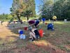 Young and old participate in Cemetery cleanup
