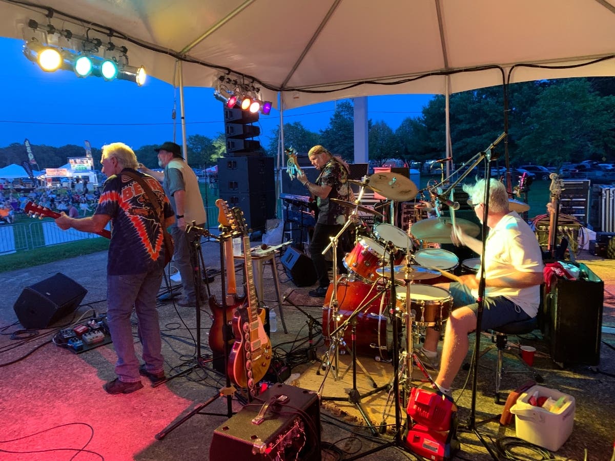 Kevin Purcell and the Nightburners perform at Blues, Brews & BBQ in 2021. The 2022 fest will be Aug. 19-21 at Petersen Park, McHenry.