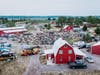 This view of the 2023 B4 Summer Festival, taken from the Richardson Adventure Farm observation tower, shows the scene during the inaugural Chain O' Lakes Chamber of Commerce event. The fest benefits a scholarship fund and four other nonprofits.
