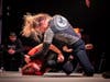 Paige Maz (2-0) defends an attack from Charis Furgat-Johnson during JCI 2: The Ascension at The Vixen in McHenry in January. JCI 3: The Dominion is scheduled for May 9. Tickets are available at jcinvitational.com.
