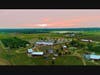 This aerial view shows the B4 Summer Festival grounds at dusk at the Richardson Adventure Farm. This year’s fest is Saturday, June 13.