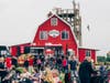 Some fest-goers check out the Pixie Dawgs food truck while others set up their live music watch spots during last year’s B4 Summer Festival at the Richardson Adventure Farm in Spring Grove. This year's event is June 13.
