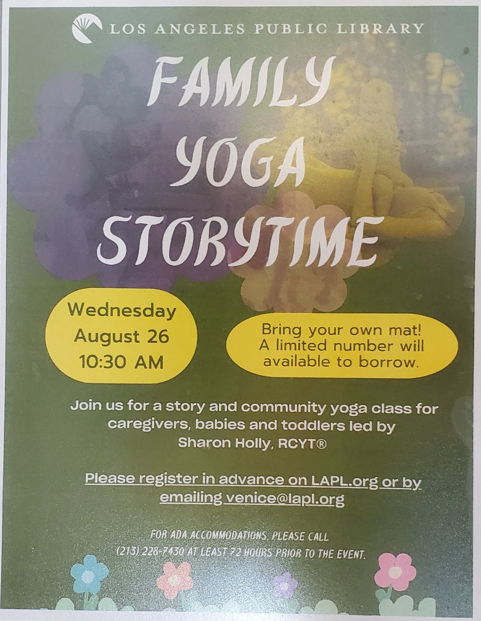Family Yoga Storytime