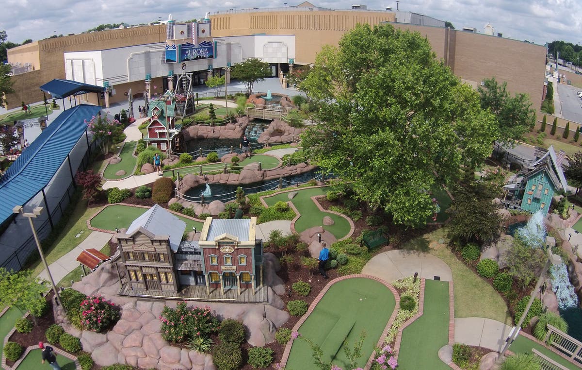 Area 51: Aurora Cineplex and The Fringe Miniature Golf