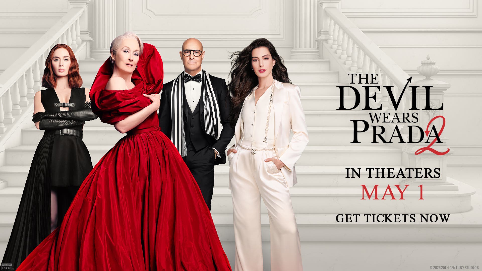 The Devil Wears Prada 2--On the Big Screen at Aurora Cineplex--May 1st week