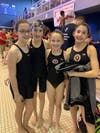 Latorre, Hoffelder, Sprague, Clarke 5th Place in the 200 Medley Relay