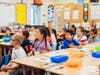 All eyes were on the teacher as classes got underway for the year at Central Elementary School. 