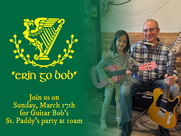 Mar 17 | Erin Go Bob! A Guitar Bob St. Paddy's Day Show | Verona, NJ Patch
