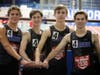 DHS 4x400 relay team of Austin Dehmel, Alec Armstrong, Jacob Grimm and Jack Holly break a school record held since 1982 with a time of 3:32.41.
