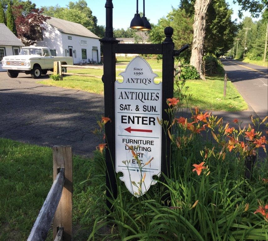 Going to Brimfield? Visit ANTIQ'S on the way