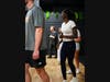 Students learning Salsa at Latin Night