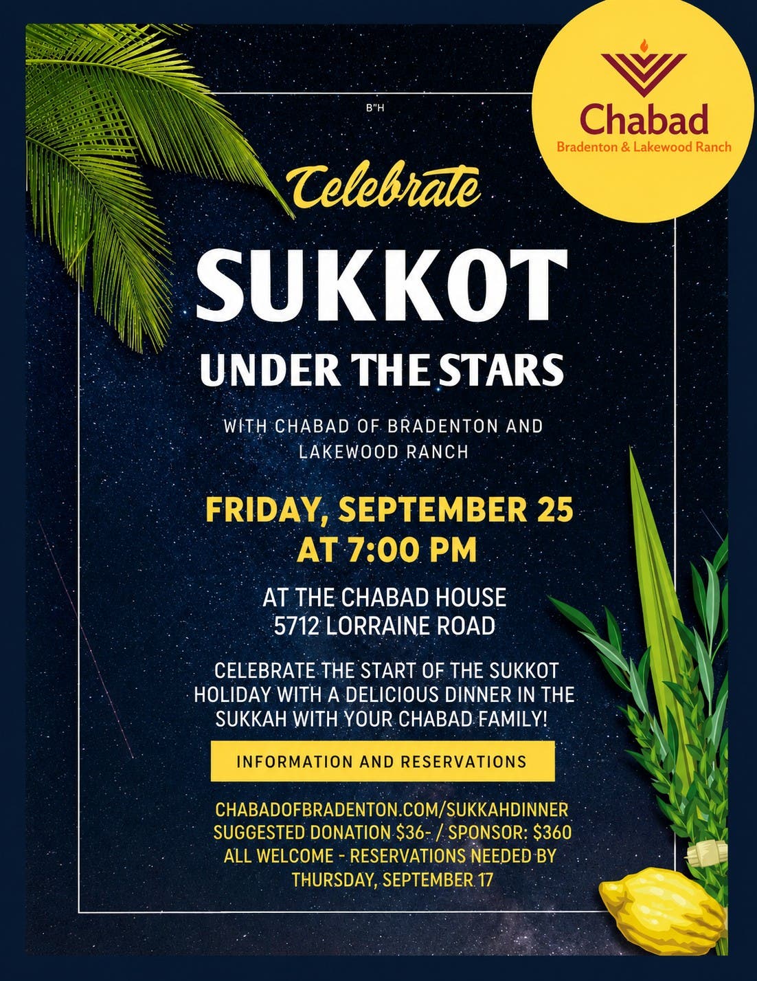Sukkot Under The Stars