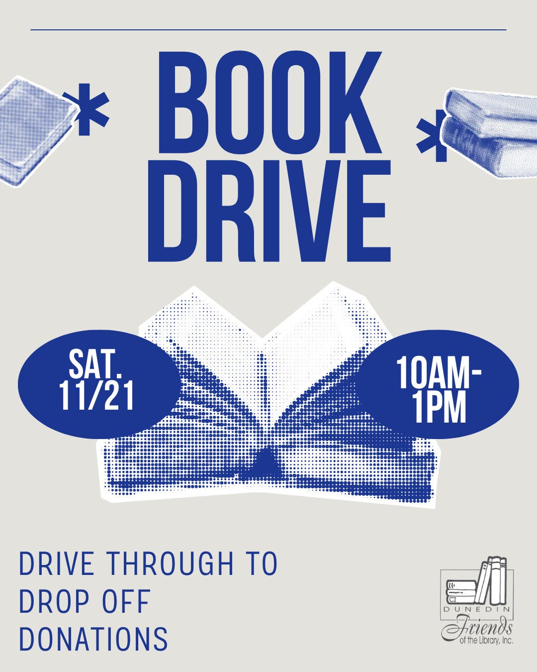 Friends of the Library Book Drive