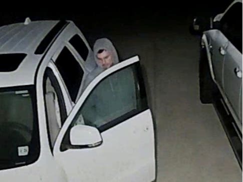 The man is wanted for several car burglaries in Ocean Acres since March, police said.