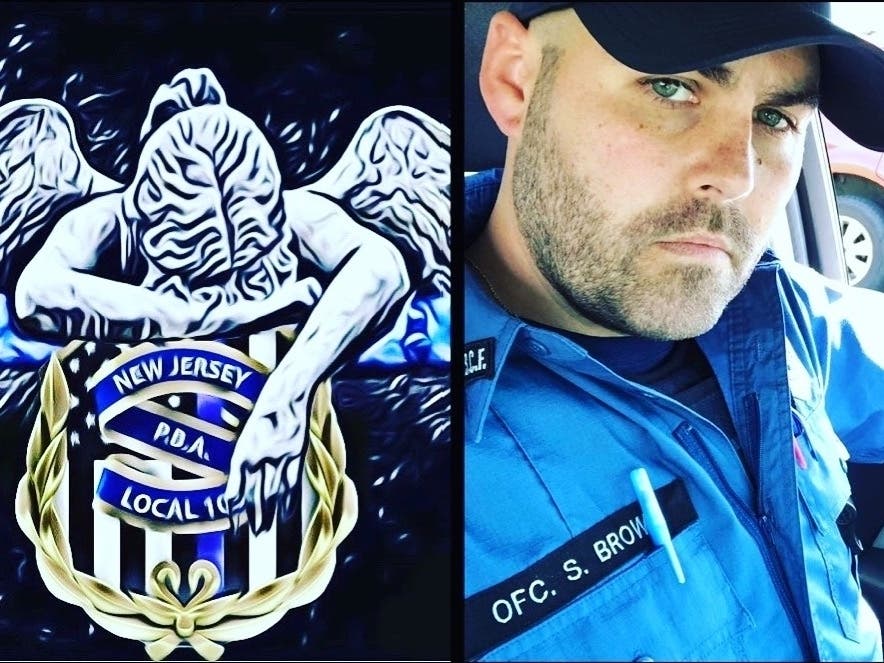 Sean Brown was headed to work when a woman, who was also killed, crossed into his lane and hit his car, police said.