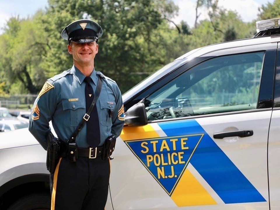 An off-duty New Jersey state trooper saved a man from drowning in Sea Isle City.