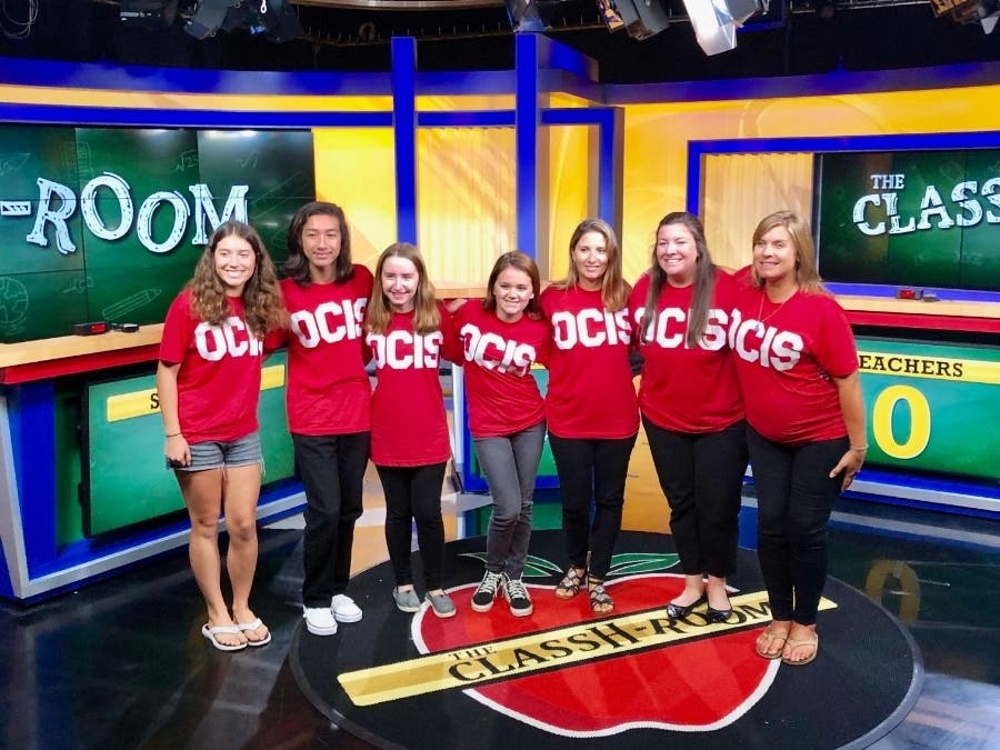 Ocean City Intermediate students and teachers competed against each other on Fox 29's "The ClassHRoom."