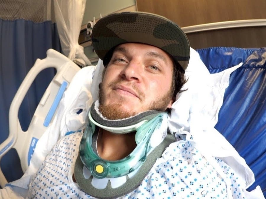Matt Muckelston, of Lacey, can't move most of his body after an off-road vehicle crash. But he isn't done fighting.