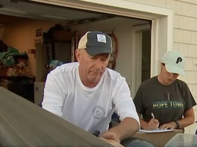 An Ocean City couple has organized aid to help their son and his neighborhood in the Bahamas.