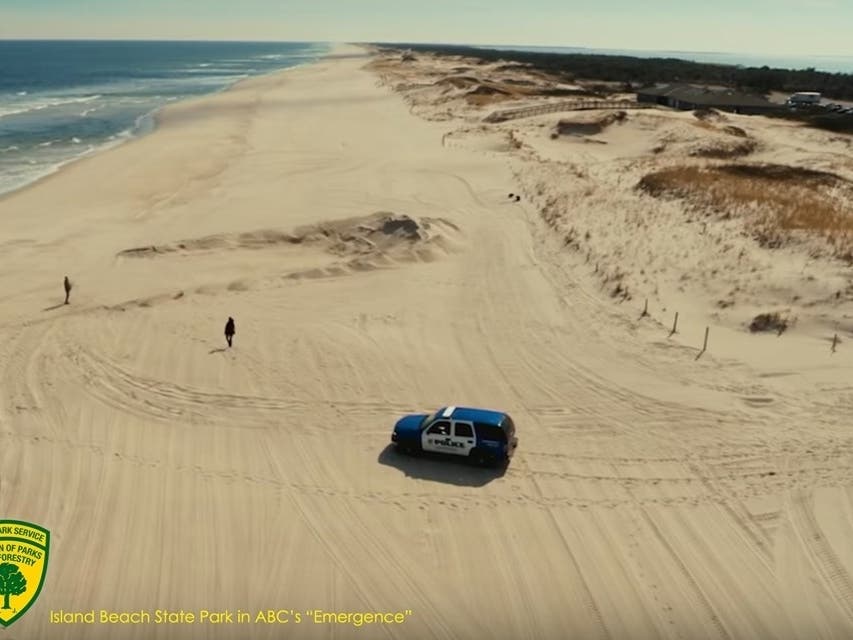 Island Beach State Park will appear on ABC's "Emergence."