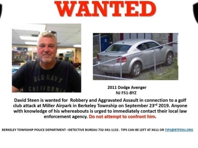 The Marlton man assaulted an 87-year-old woman with a golf club at Miller Air Park, police said.