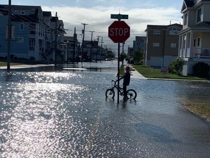 Ocean City endured moderate coastal flooding last week.