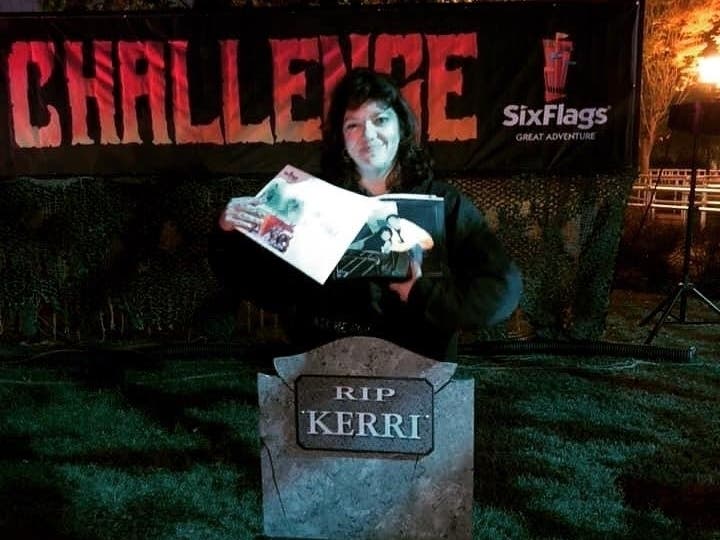 Kerri Platt finished second out of six contestants in the Six Flags 30-Hour Coffin Challenge.