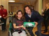 Former Yankee Johnny Damon visited children at the Monmouth Medical Center's Unterberg Children’s Hospital.
