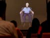 Edward Mosberg of Parsippany, 94, told his story for the Dimensions in Testimony interactive biography program. Stockton University is now a test site for his interactive video.   