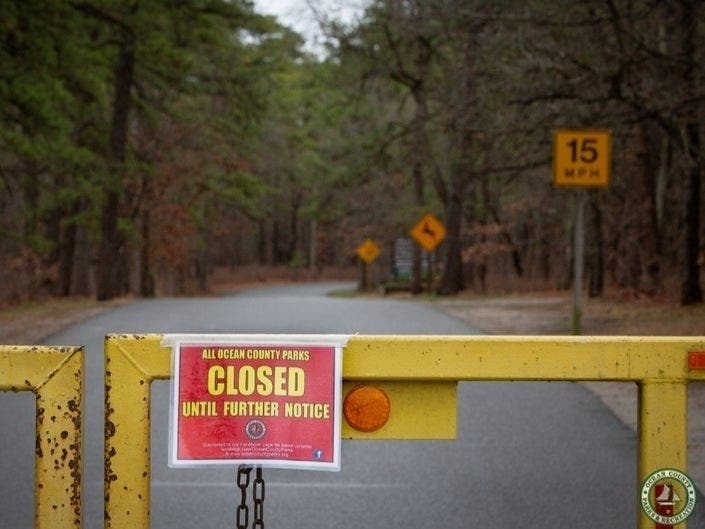 Ocean County officials closed its parks March 31 until further notice. Governor Phil Murphy announced Wednesday he will allow state and county parks to reopen.