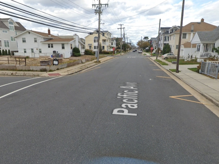 A woman was killed in an accident Sunday afternoon around Pacific and Yarmouth Avenues in Longport.