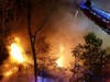 A home caught fire early Monday morning in Beachwood.