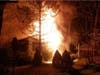 A home caught fire early Monday morning in Beachwood.