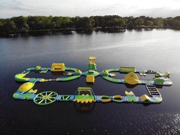 Lacey Township's Wibit, a giant inflatable water park, is set to open July 3.