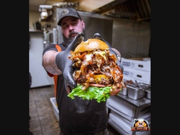 Big Barlow's BBQ has outgrown its Barnegat location, and it's not just because of the occasional 3-pound burger on the menu.