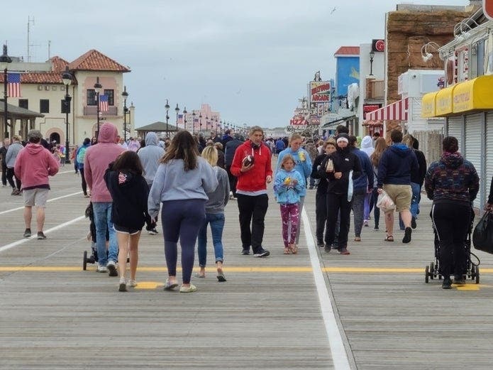 Remote work and education have more people sticking around Ocean City, and that could help make up for summer losses.
